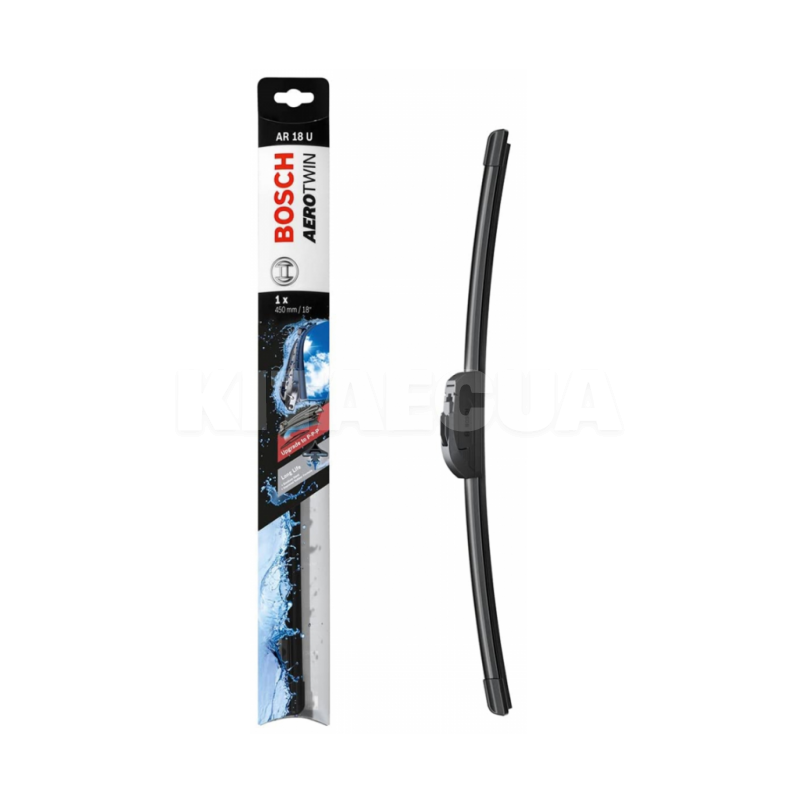 Щітка склоочисника (двірник) 450мм безкаркасна Bosch (3397008532)