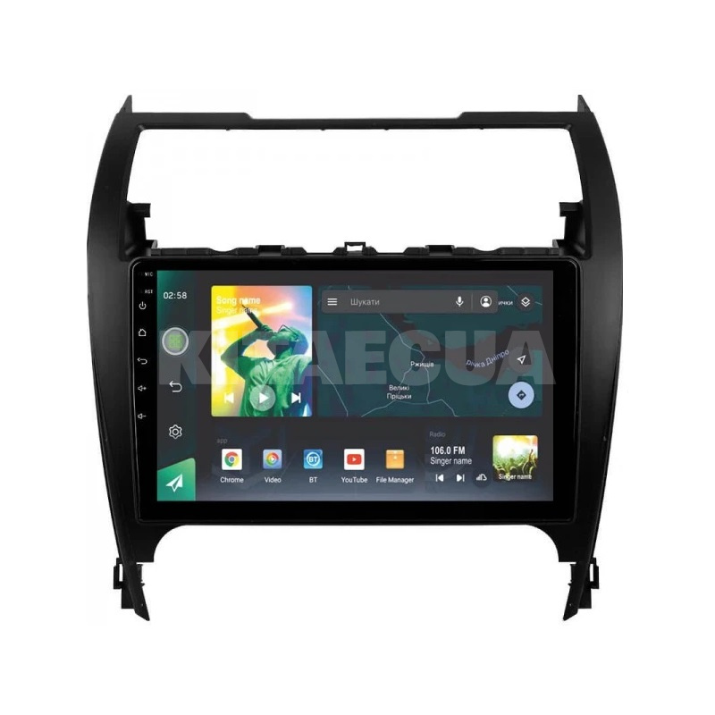 Штатна магнітола X10232 2+32 Gb 10" Toyota Camry 7 XV 50 Middle East 2012-2014 SIGMA4car (34202) - 2