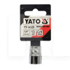Головка торцева 6-гранна 13 мм 1/4" YATO (YT-14129)