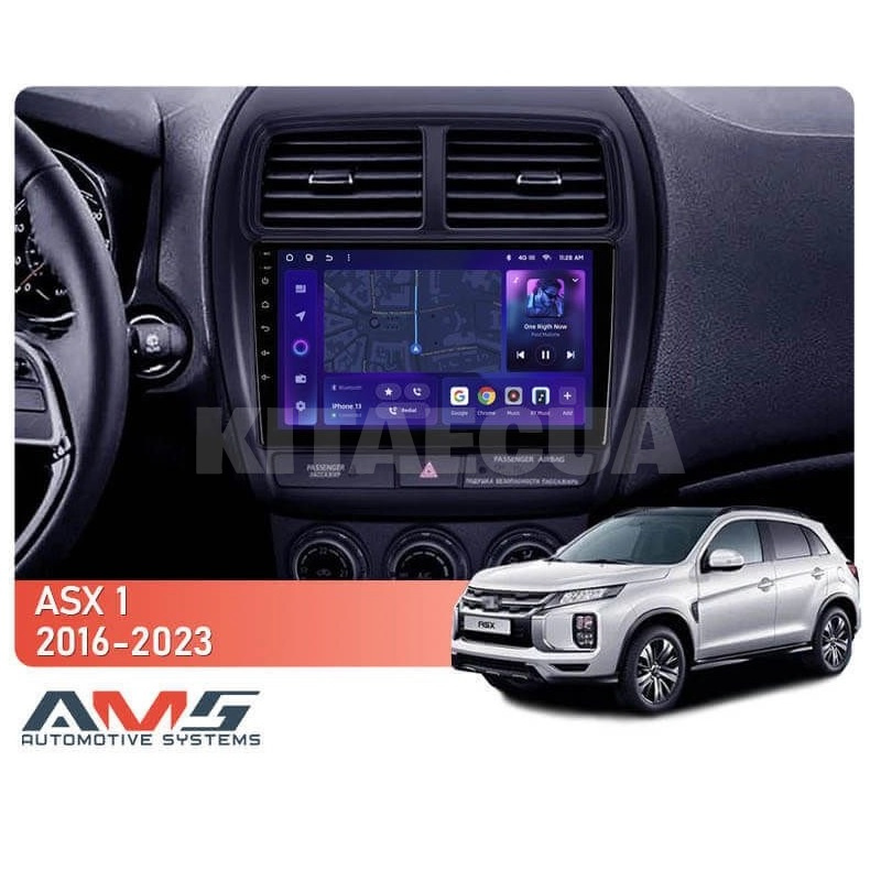 Штатна магнітола MOSS M3 4+32 ГБ 9" Mitsubishi ASX 1 (Left hand drive) 2016-2023 (B) AMS (50545) - 2