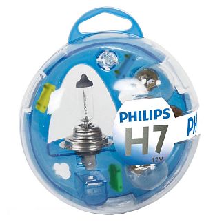 Галогенні лампи H7 55W 12V комплект PHILIPS