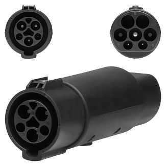 Переходник 7.4 кВт 32А 1-фаза Тype 1 (cтанция) - GB/T AC (китайское авто) OLINK