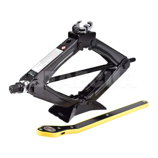 Домкрат механический ромбовидный до 1т (100-350 мм) c трещеткой Дорожня карта (DK52-103D-Дорожная к) - 3