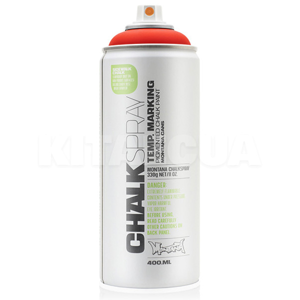 Фарба декоративна крейдяна 400мл 3000 червона матова Chalk MONTANA (376115-MONTANA)
