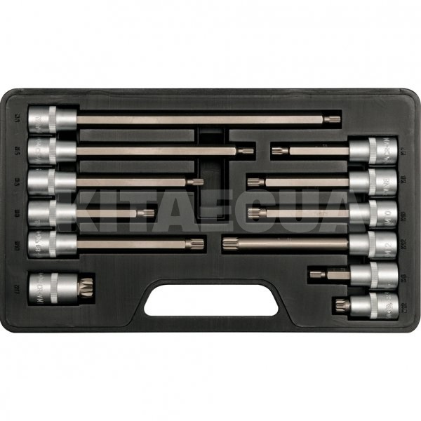 Набір торцевих головок 1/2" 12 предметів YATO (YT-7753-YATO)