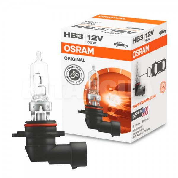 Галогенна лампа HB3 51W 12V Standart Osram (9005-FS-Osram)