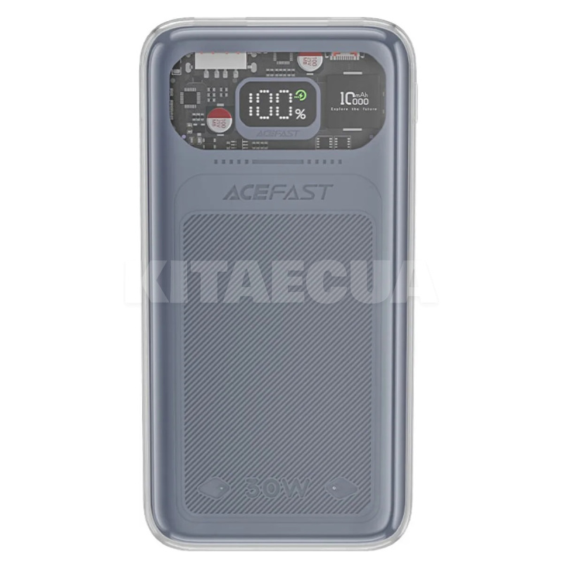 Повербанк M1 Exploration 10000mAh 30W сірий ACEFAST (6974316282020)