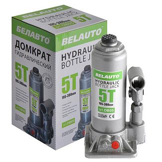 Домкрат гідравлічний пляшковий до 5т (195мм-380мм) BELAUTO