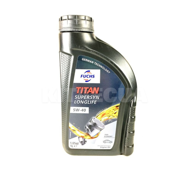 Масло моторное синтетическое 1л 5W-40 TITAN Supersyn LongLife FUCHS (601876257)