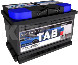 Акумулятор автомобільний 73Ач 630А "+" праворуч TAB (TAB POLAR 73)