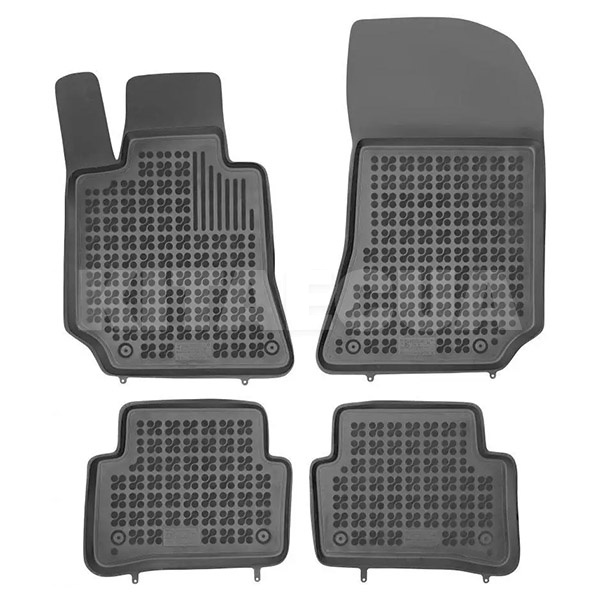 Резиновые коврики в салон Mercedes-Benz W218 2 CLS-Class from (2011-н.в.) (4шт) 201710 REZAW-PLAST (27394)