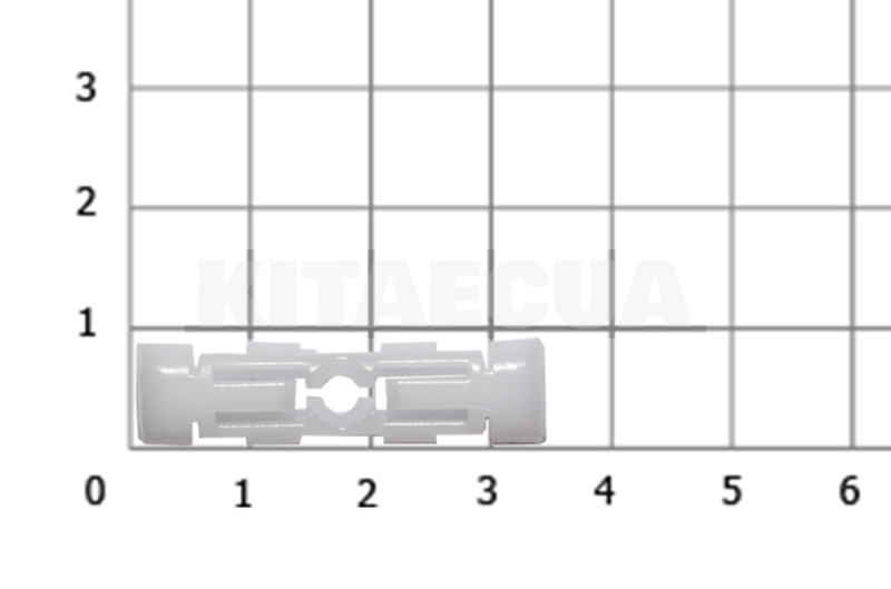 Фиксатор молдинга крыши (комп. 5 шт.) на Chery AMULET (A11-5704511) - 2