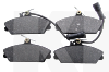 Колодки тормозные передние на TIGGO FL (T11-3501080AC)