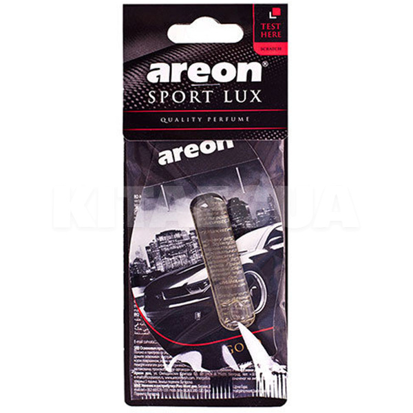 Ароматизатор "карбон" 5мл жидкий листик SPORT LUX Carbon AREON (SL-Carbon)