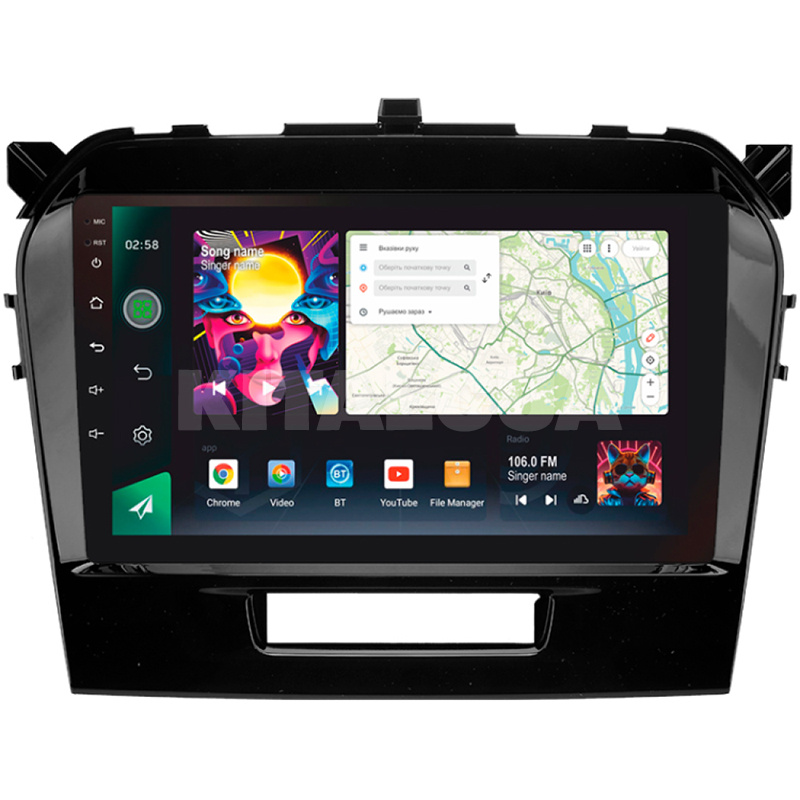 Штатная магнитола PRO 9464 4+64 Gb 9" Suzuki Vitara 4 2014-2018 SIGMA4car (39927)