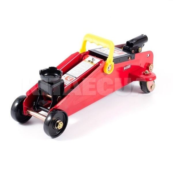 Домкрат гидравлический подкатной 2т (135мм-335мм) CARLIFE (FJ590)