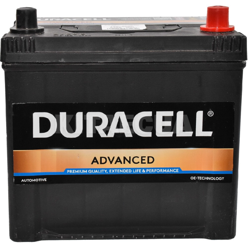 Аккумулятор автомобильный Advanced 60Ач 510А "+" справа DURACELL (DA60)