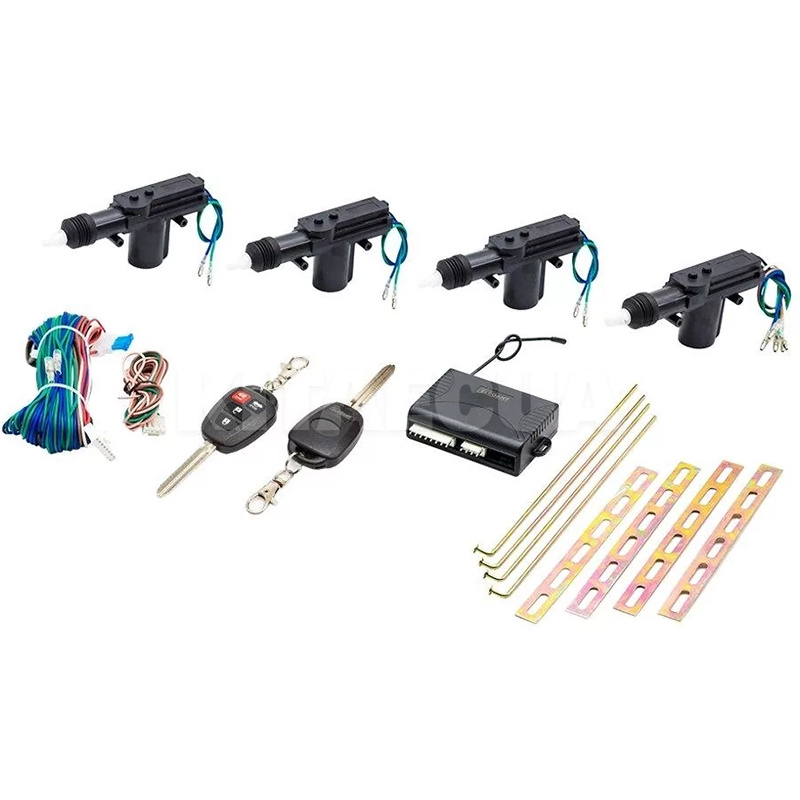 Комплект центрального замка EL 101 522 посилений з дистанційним управлінням та ключами ELEGANT (103792) - 2