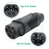 Перехідник 7.4 квт 32А 1-фаза TYPE 2 (станція) - GB/T AC (китайське авто) ZENCAR (ADAPT-TYPE2-GBT)