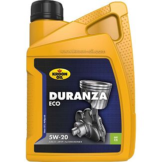 Масло моторное синтетическое 1л 5W-20 DURANZA ECO KROON OIL