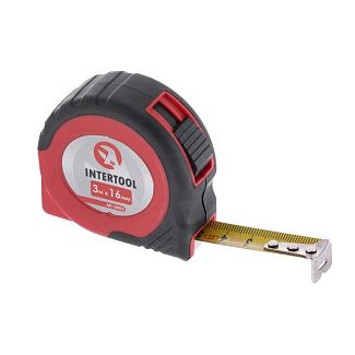 Рулетка 3м х 16мм Intertool