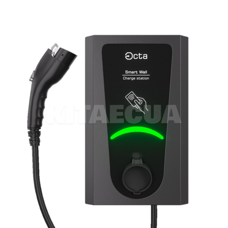 Зарядка для электромобиля GBT/AC 7.4/3.7 кВт 32А 1-фаза Octa Energy (Octa V2L)