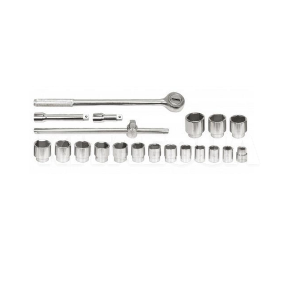Набор головок торцевых с трещоткой 3/4" 20 предметов VOREL (58150-VOREL)