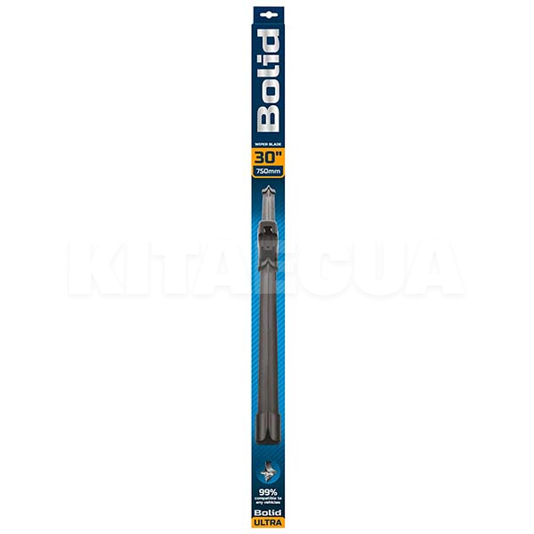 Щітка склоочисника (двірник) 750мм безкаркасна ULTRA BOLID (50750) - 2