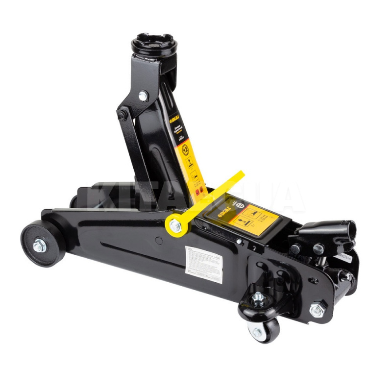 Домкрат гидравлический подкатной до 2т (135-330мм) в кейсе SIGMA (6103921) - 2