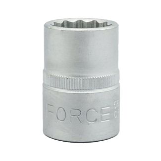 Головка торцева 12-гранна 24 мм 3/4" 36 мм FORCE