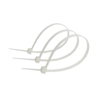 Білі стяжки пластикові 2.5 х 200 мм 100шт. Дорожня карта