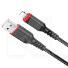 Кабель USB Lightning 2.4A X59 1м чорний HOCO (6931474744869)