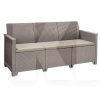 Комплект садових меблів Emma 3 seater set бежевий Keter (8711245155944)