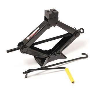 Домкрат механічний ромбоподібний до 2т (110-395мм) FORCEKRAFT