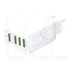 Зарядний пристрій 4 USB 6.2A Quick Charge 3.0 біле QC-405 XoKo (QC-405-WH)