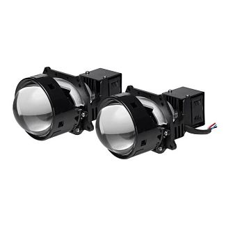 BI LED лінзи у фари 3'' 50/57W 5500K StarLight