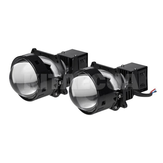 BI LED линзы в фары 3'' 50/57W 5500K StarLight (ALPD-12-04)