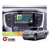 Штатная магнитола X9232 2+32 Gb 9" Mitsubishi L200 5 2018-2020 (F2) SIGMA4car (38662)