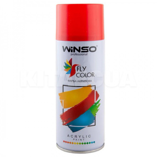 Фарба темно-червона 450мл акрилова Winso (880260)
