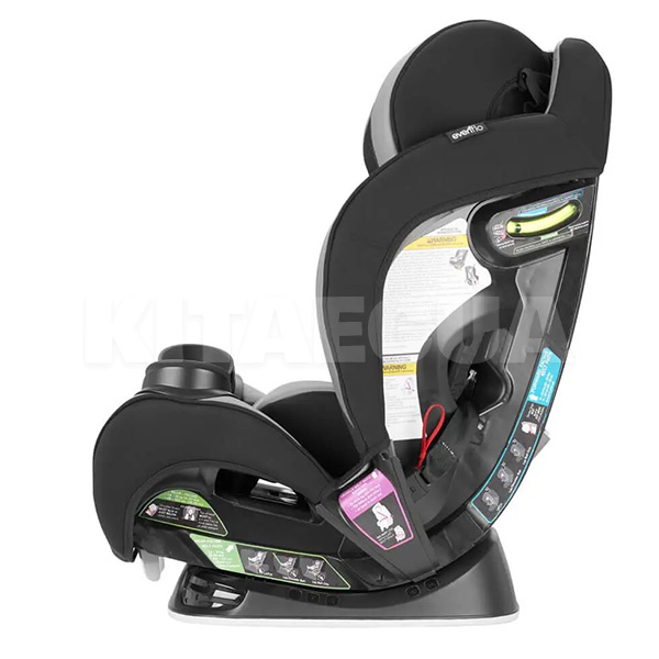 Автокресло детское EveryStage DLX Reefs 1.8-54.4 кг Evenflo (184) - 4