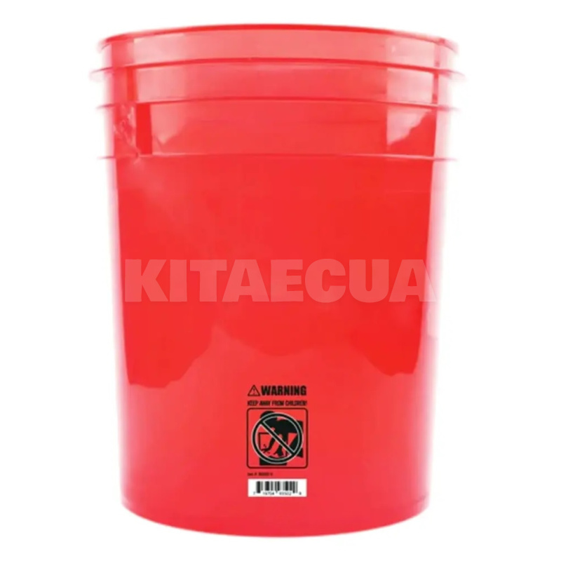 Ведро с крышкой для мойки авто Detailing Bucket Red 20л красное MaxShine (MSB002-R) - 2