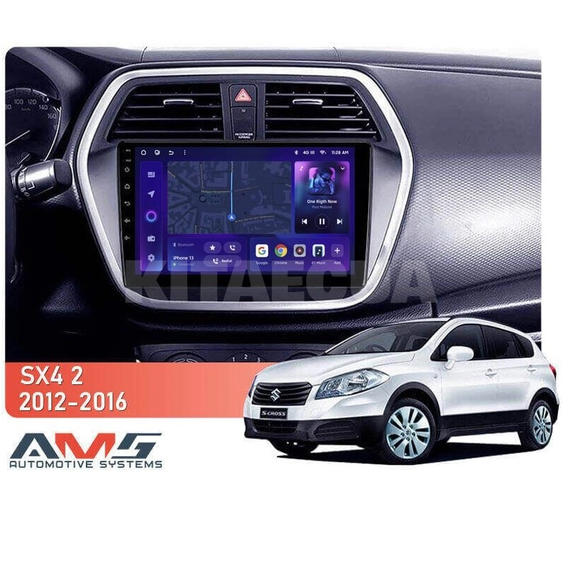 Штатна магнітола MOSS M3 4+32 ГБ 9" Suzuki SX4 2 S-Cross 2012-2016 AMS (50676) - 2