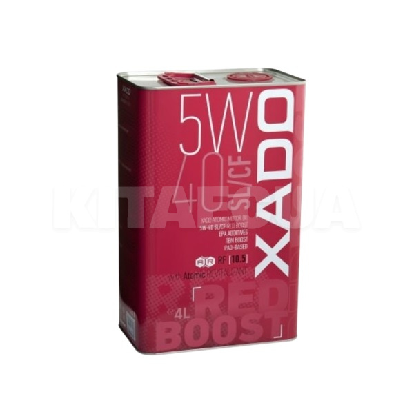 Масло моторне синтетичне 4л 5W-40 Atomic Oil SL/CF XADO (XA 20206-XADO)