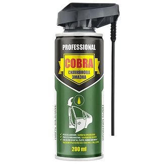 Мастило силіконове 200мл Silicone Spray Professional COBRA NOWAX