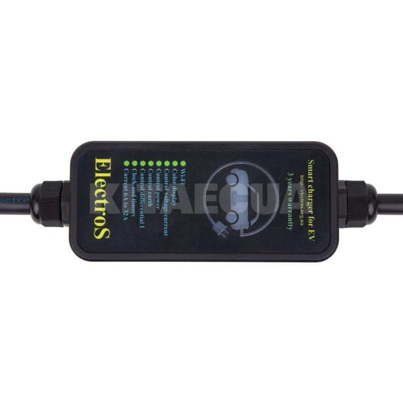 Зарядка BYD Song Plus 7.4 кВт 32A 1-фаза GB/T AC (китайское авто) WI-FI ElectroS (7GBTWIFI) - 7