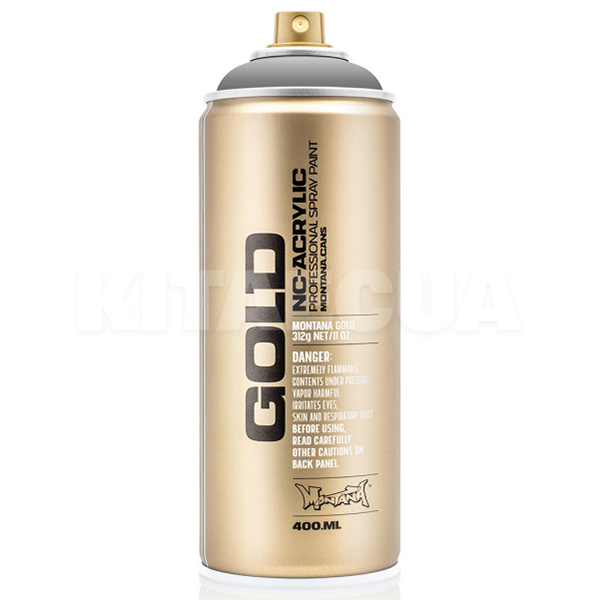Фарба декоративна акрилова 400мл 7260 "метеорит" сіра напівматова Gold MONTANA (492792-MONTANA)
