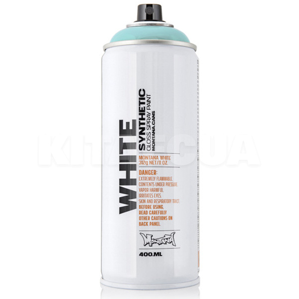 Краска декоративная синтетическая 400мл 6320 "немо" голубая White MONTANA (344305-MONTANA)