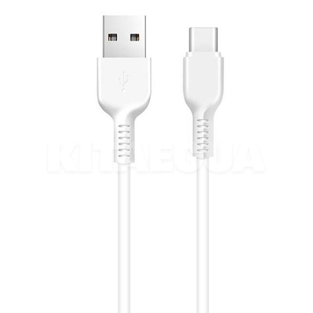 Кабель USB - Type-C 3A X20 2м белый HOCO (6957531068914)