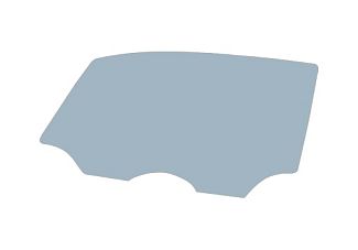 Скло двері переднє праве HQ