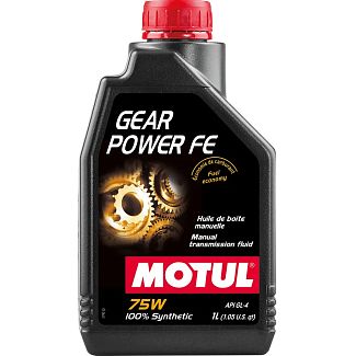 Масло трансмиссионное Gear Power FE 75W 1л рест MOTUL